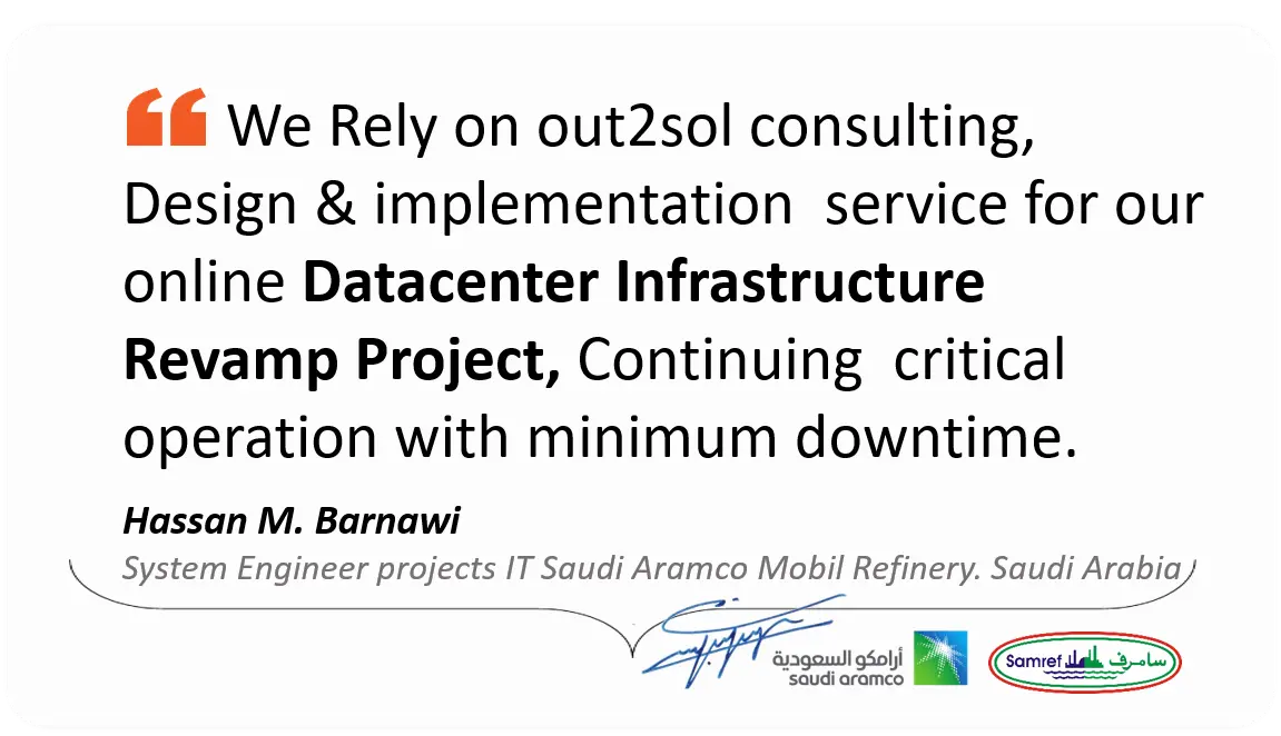 Testimonial by Hassan M. Barnawi, System Engineer at Saudi Aramco Mobil Refinery, Saudi Arabia